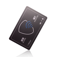 Sicherer kontaktloser NFC-blockierender Kreditkarten-Skimmer mit RFID-Kommunikationsschnittstelle für sichere Zahlungen