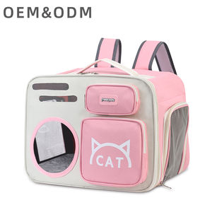 Pembawa anjing yang disetujui maskapai, tas perjalanan hewan peliharaan, tas perjalanan kucing pembawa anjing dapat dilipat sisi lembut ransel hewan peliharaan portabel - Product Image 1