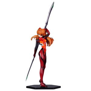 ฟิกเกอร์อนิเมะ Evangelion แบบขายส่งสั่งทำพิเศษ อาสึกะ พีวีซี ขนาด 40 ซม. ชุดทหารรบเข้มข้น ยืนถือมีด แลงลีย์ โซริว - Product Image 3