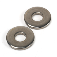 304 Stainless Steel Custom Stamped Washer Round Metal Washer Disc Non Standard Pressed Washers OEM Parts