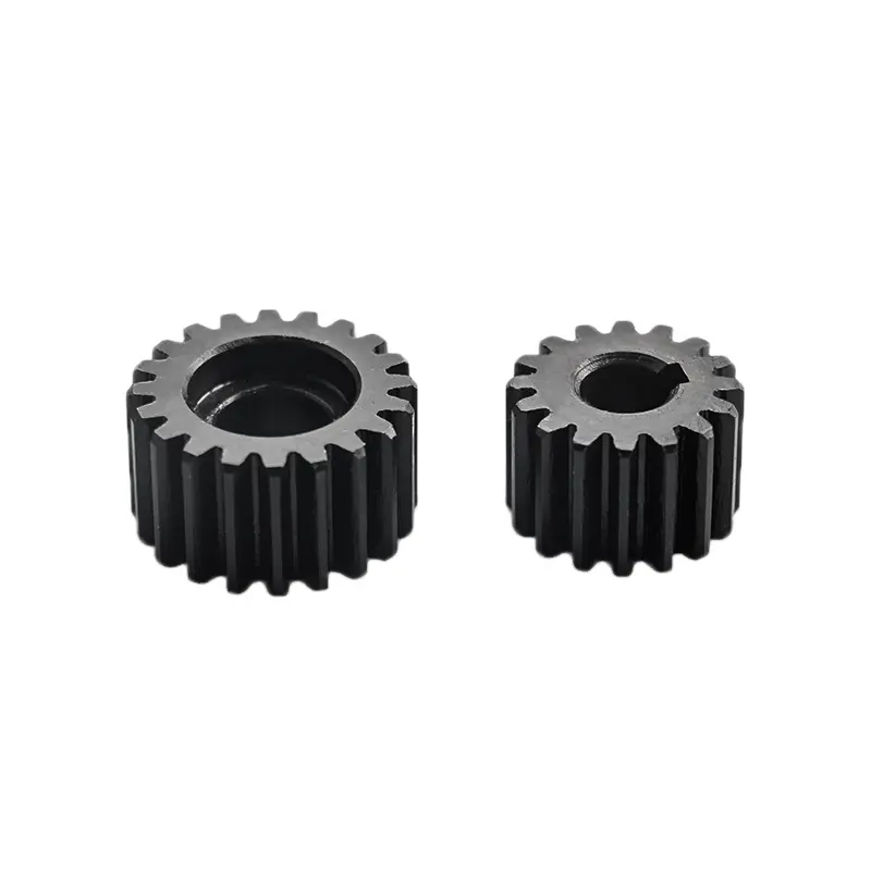 Factory customized Good glide PA6 Nylon gears low friction plastic pinion gear for toys