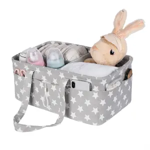 尿布球童袋坚固的婴儿尿布收纳器，聚酯袋上配有EVA，可存储最大的婴儿产品
