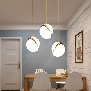 Lampe suspendue ronde moderne, lampe suspendue noire, Euro E27, lampe suspendue pour salon et salle à manger - Product Image 6