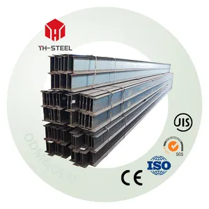 China Lieferant H-Strah balken Standardgröße h-Strah stahlpreis 100 mm 20 mm s 235 ss400 weicher Stahl HEA HEB IPE h-Strah