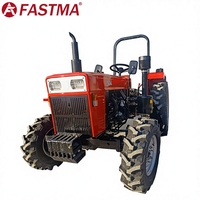 Vente directe d'usine, modèle 504, tracteur agricole de taille moyenne 4x4, 50 CV, type à roues