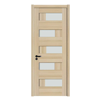Panneaux en PVC personnalisés en bois massif de conception minimaliste européenne nouvelle pièce intérieure assemblée MDF personnalisé pour la décoration de la chambre à coucher