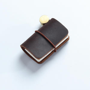 Journal Accessoires Mini Cahier de Voyageur Mini <span class=keywords><strong>TN</strong></span> Mini Cahier de Voyage Pendentif À La Main En Cuir De Vache Cahier Décoration Personnalisée - Product Image 4