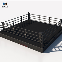 Ring de boxe sur mesure à vendre, fabrication OEM, ring de boxe professionnel, structure en acier, toile pour salle de sport de boxe et MMA