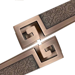 Manijas <span class=keywords><strong>de</strong></span> Puerta Modernas <span class=keywords><strong>de</strong></span> Aleación <span class=keywords><strong>de</strong></span> Zinc, Duraderas, con Control Táctil Ambidiestro, para Hoteles, Centros Comerciales, KTV, Placas <span class=keywords><strong>de</strong></span> Entrada Simétricas - Product Image 2