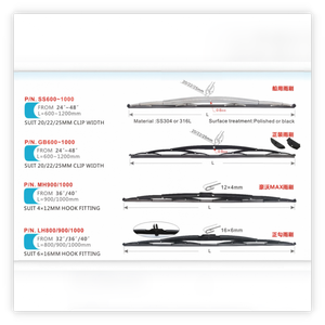 Moteurs d'essuie-glaces robustes, bras et lames pour <span class=keywords><strong>bus</strong></span> et camions, pièces pour Yutong, Volvo, MAN, IVECO - Product Image 5