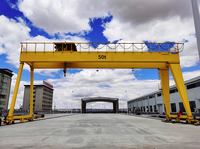 Pont roulant à double poutre certifié CE, norme européenne, 20 tonnes, 30 tonnes, 40 tonnes, avec palan électrique à faible hauteur de plafond