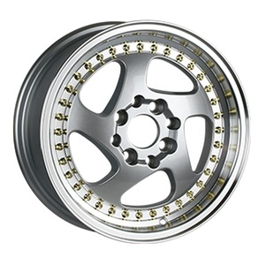 Rines de Auto de Cinco Radios de 15 14 16 <span class=keywords><strong>17</strong></span> 18 Pulgadas, Rines 4/<span class=keywords><strong>5X100</strong></span>/120/114.3/110 para Autos de Pasajeros, <span class=keywords><strong>Llantas</strong></span> M1125 - Product Image 1