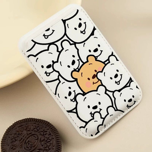 Portacarte Magnetico <span class=keywords><strong>Winnie</strong></span> the <span class=keywords><strong>Pooh</strong></span> in Pelle con Portafoglio Staccabile per Badge e Comodità Quotidiana - Product Image 4