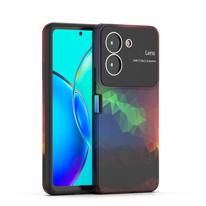Couleurs personnalisées peintes mignon Animal grand objectif étui de téléphone pour appareil photo pour <span class=keywords><strong>Vivo</strong></span> Y36 S18 Pro S18e Y36i Y27s V29e V29 Pro couverture arrière - Product Image 1
