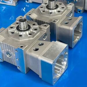 Hộp số Worm góc phải tùy chỉnh với khả năng chịu tải sốc cao - Product Image 3