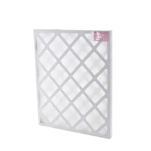 Primary Panel Air Filter Low Pressure Drop High Temperature HEPA Filter Fantastic Moisture Resistance HT Plank Filter