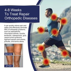 Großhandel Kräuter extrakt Roll-On Gel Gelenk Knochen reparatur Beruhigende Gel Targets Handgelenk Knie Lendenwirbel säule Muskels ch merzen kommt Flasche - Product Image 4