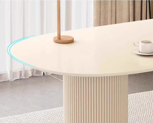 Scrivania Moderna in Pietra Resistente all'Acqua di Lusso per <span class=keywords><strong>Ufficio</strong></span>, Salone, Reception e Uso Domestico - Product Image 6