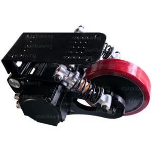 Rueda motriz de motor SS Rueda giratoria de refuerzo motorizada - Product Image 3