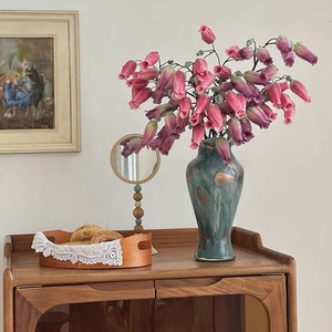 Fiori Artificiali di <span class=keywords><strong>Campanula</strong></span> all'Ingrosso, Stelo di 70cm con 6 Fiori, Decorazione per Centrotavola Matrimoniale - Product Image 6