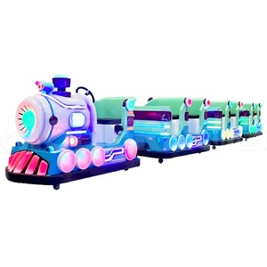 Train de manège commercial sans rail pour enfants, pour parcs d'attractions et sites touristiques - Product Image 1