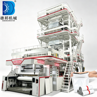 Machine de soufflage de film PE/nylon multicouche à 5 couches haute performance pour l'emballage alimentaire/liquide/médical et la rétraction de sacs en film résistant