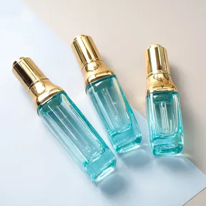 핫 세일 사각 스포이드 병 30ml 40ml 50ml 고급 세럼 오일 스포이드 병