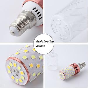 Bombilla de <span class=keywords><strong>maíz</strong></span> LED de 12W/16W con ahorro de energía E14 E27 B22, CA 200-240V 30000Hrs, multicolor y luz blanca cambiable - Product Image 2