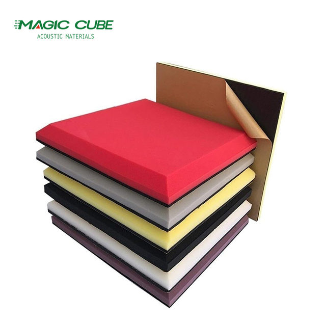 Acoustic Soundproofing Foam Panels 50mm Thick Customizable Color Acoustic Foam Panel for Studio & Office Use