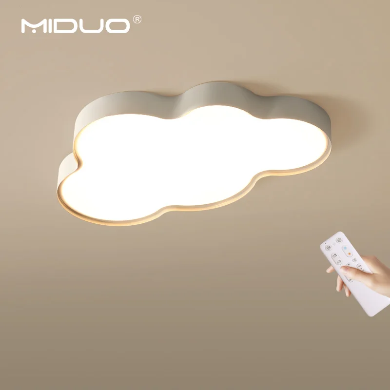Modern Simple Creative Cloud LED AC IP65 Ceiling Lamp for Children's Bedroom and Playground with Acrylic Iron Construction