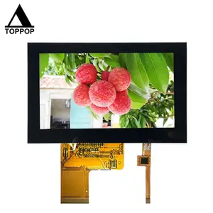 4.3 inch 480*272 Digital TFT LCD Display Screen with Capacitive Touch Panel Custom CTP 4.3" LCD Module RGB OTA5180A