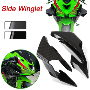 สำหรับรถ<span class=keywords><strong>มอเตอร์ไซค์</strong></span> Kawasaki ZX6R <span class=keywords><strong>ZX</strong></span>-6R <span class=keywords><strong>ZX</strong></span> 6R ZX636 ปี 2024-2026 ชุดครอบปีกข้าง ปีกสปอยเลอร์ ป้องกันและเสริมความสวยงามด้วยแอโรไดนามิก - Product Image 6