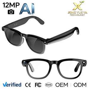 Gafas Inteligentes JS01 Pro OEM de Fábrica con Cámara de 12MP, Video HD, Traducción por IA, Control por Voz, Botón Táctil, Llamadas con Música ENC, Gafas Inteligentes - Product Image 6