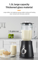 Blender personnel portable pour smoothies et milkshakes, 600 W, rechargeable, broyage de la glace, boisson protéinée, jus de fruits, blender