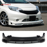 Kit carrosserie de haute qualité pour Nissan Note 2012-2015, matériau ABS, lèvres avant et arrière, jupes latérales, sans couleur