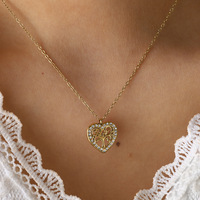 Collier ras du cou bohème en acier inoxydable plaqué or 18 carats avec pierre naturelle et motif floral ondulé pour femme, vente en gros OEM