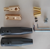 Prise de câble de la machine à souder à joint en laiton américain femelle et mâle 500A connecteur rapide