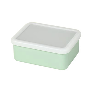 Conteneur alimentaire réutilisable en silicone, rectangulaire, étanche, compatible micro-ondes, portable, pour condiments, collations, bento - Product Image 3