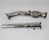 Auspuff Turbo Fallrohr FÜR Golf mk4 GTI Jetta Käfer audi TT VW 1.8T 1999-2006
