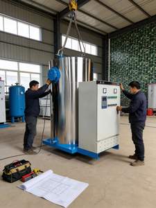 0.1~1.0t/h 산업용 수평형 LDR 전기 증기 보일러 자동 작동 소형 고열효율 비용 절감 - Product Image 4