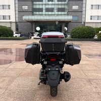 Scooter Populaire Grande Puissance TANK Moto 125cc Scooter 125CC avec Sac en Cuir Cyclomoteur à Essence Scooter 50cc