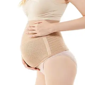 Ceinture de soutien de maternité pour l'abdomen respirant grande taille dos soulager la grossesse soutien ceinture de maternité réglable