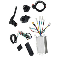 Kit de Contrôleur Moteur Brushless 36V 350W pour Trottinette Électrique M365 avec Affichage Numérique, Accélérateur, Feu Arrière et Frein