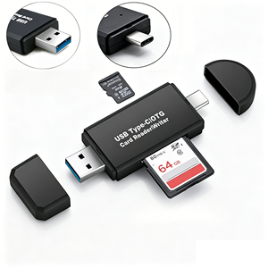 Lector de Tarjetas USB 3.0 Multi Tipo C al por Mayor, Lector y Grabador de Tarjetas <span class=keywords><strong>SD</strong></span> TF Inteligente para Teléfono Móvil, PC, Accesorios para Laptop - Product Image 2