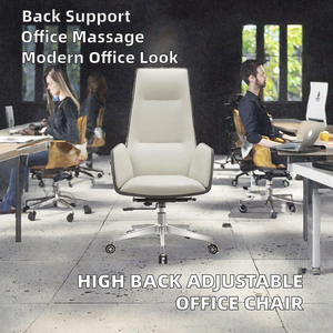 Chaise de bureau moderne à dossier haut avec appui-tête fixe et sangles d'épaule, idéale pour la chambre et le bureau - Vente chaude - Product Image 2