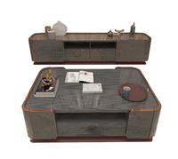 Table Basse Moderne de Luxe Style Canapé, Design Élégant pour Salon, Entrée, Hôtel, Appartement, Fabriquée à Dubaï en Bois – Offre Spéciale