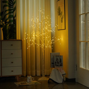 LED Birch <b>Tree</b> Lights Warm White Indoor Christmas Party Decor Home <b>Lighting</b> SJ-SD015 - Product Image 1