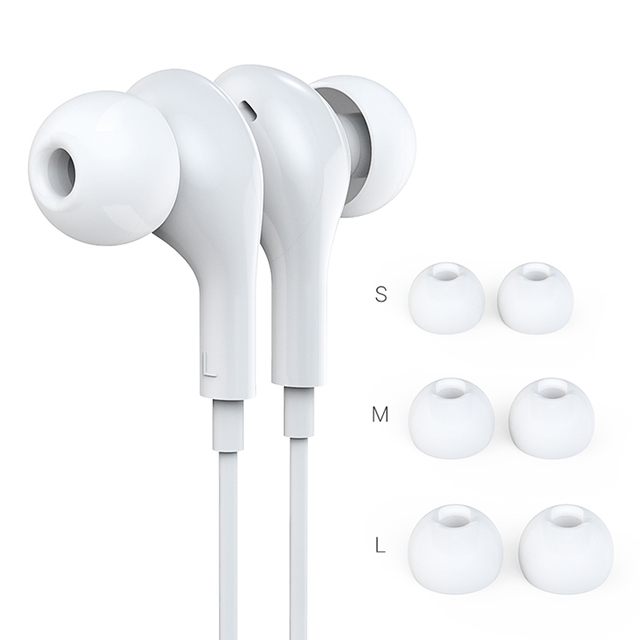 Wired Earphones Oem 3.5mm Earbuds with Microphone and Volume Control for iphone Earphone