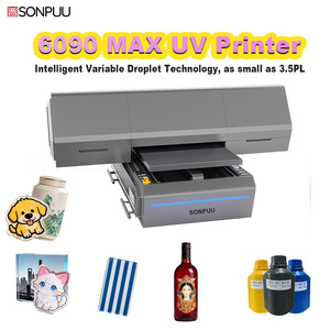 Impresora <span class=keywords><strong>UV</strong></span> <span class=keywords><strong>de</strong></span> Inyección <span class=keywords><strong>de</strong></span> Tinta Automática 6090 MAX <span class=keywords><strong>de</strong></span> Alta Velocidad, Impresora <span class=keywords><strong>de</strong></span> Tubos <span class=keywords><strong>de</strong></span> 60x90cm para Acrílico, Vidrio, Cuero, PVC, Llaveros, Tarjetas, Pelotas <span class=keywords><strong>de</strong></span> Golf y Pegatinas - Product Image 1