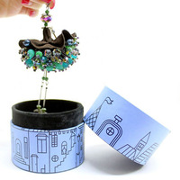 Boîte cylindrique en carton avec logo personnalisé Boîte ronde en tube de papier Boîte d'emballage pour cadeau cosmétique Boîtes pendantes